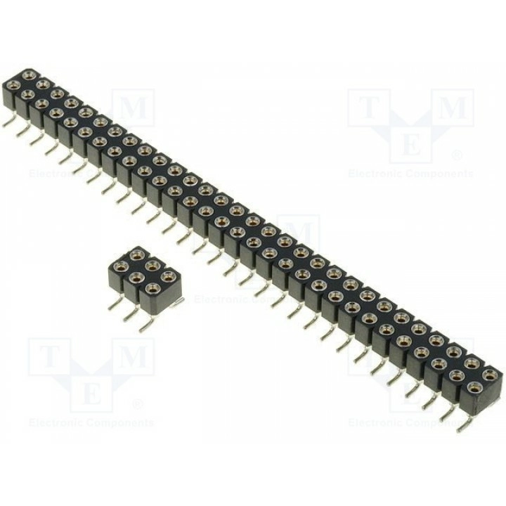 Гнездо штыревой CONNFLY DS1002-01-2*13S13 (DS1002-01-2X13S13)