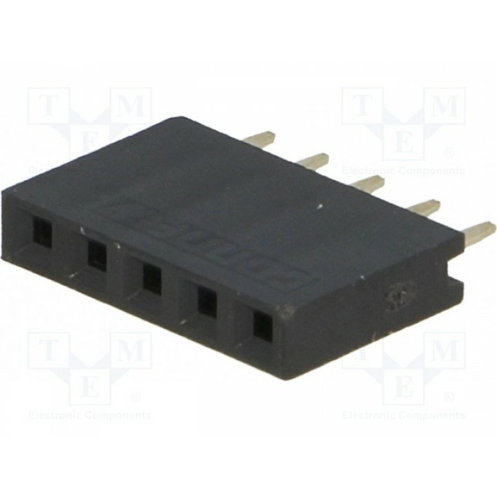 Гнездо штыревой CONNFLY DS1023-1*5S21 (ZL262-5SG)