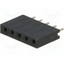 Гнездо штыревой CONNFLY DS1023-1*5S21 (ZL262-5SG)