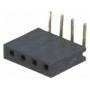 Гнездо штыревой CONNFLY DS1024-1*4RF1 (ZL263-4SG)