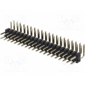 Штыревая планка штыревой CONNFLY DS1025-06-2*20P8BR1