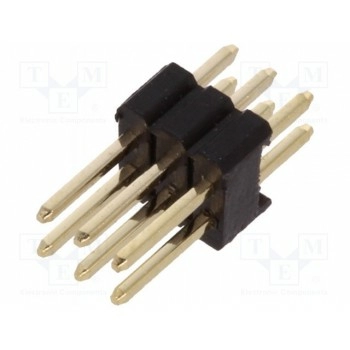 Штыревая планка штыревой CONNFLY DS1031-06-2*3P8BV-4-1