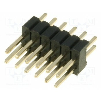 Штыревая планка штыревой CONNFLY DS1031-06-2*6P8BV-4-1