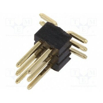Штыревая планка штыревой CONNFLY DS1031-08-2*3P8BS-4-1