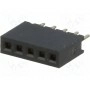 Гнездо штыревой CONNFLY DS1065-01-1*5S8BV (DS1065-01-1X5S8BV)