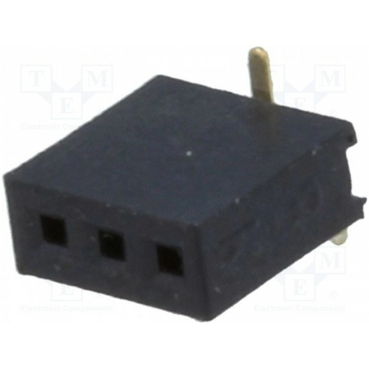 Гнездо штыревой CONNFLY DS1065-02-1*3S8BS (DS1065-02-1X3S8BS)
