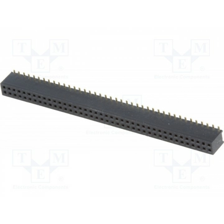 Гнездо штыревой CONNFLY DS1065-05-2*40S8BS (DS1065-05-2X40S8BS)