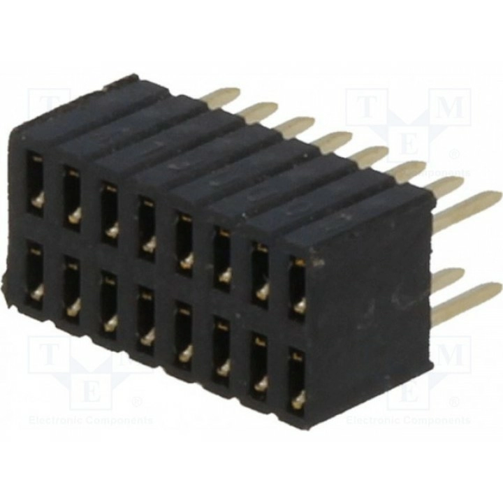 Гнездо штыревой CONNFLY DS1065-08-2*8S8BV (DS1065-08-2X8S8BV)