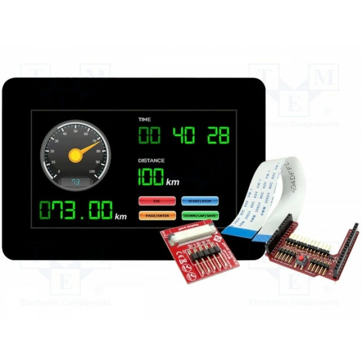 Дисплей TFT 4D Systems GEN4-ULCD-43DCT-CLB-AR (GEN4-ULCD-43DCT-AR)