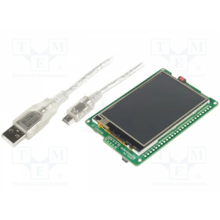 Дисплей tft 2, 8" MIKROELEKTRONIKA MIKROMEDIA FOR TIVA C SERIES (MIKROE-1575)