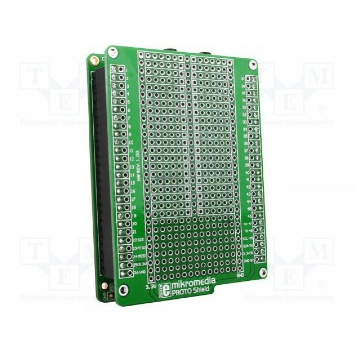 Аксессуары дочерняя плата MIKROELEKTRONIKA MIKROMEDIA PROTO SHIELD (MIKROE-767)