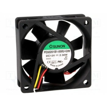 Вентилятор DC осевой 12ВDC SUNON PE60201B1-G99