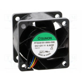 Вентилятор DC осевой 12ВDC SUNON PF40281B1-S99