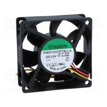 Вентилятор DC осевой 12ВDC SUNON PMD1207PTB1AF