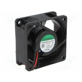 Вентилятор DC осевой 24ВDC SUNON PE60252B3-A99