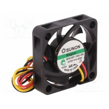Вентилятор DC осевой 5ВDC SUNON MF40100V1-G99-A