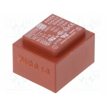Трансформатор залитый 1ВА 230ВAC MYRRA MYRRA-44058