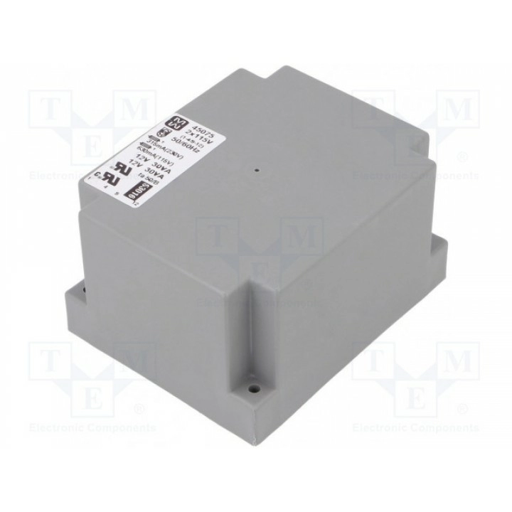 Трансформатор залитый 60ВА 115/230ВAC MYRRA 45075 (MYRRA-45075)
