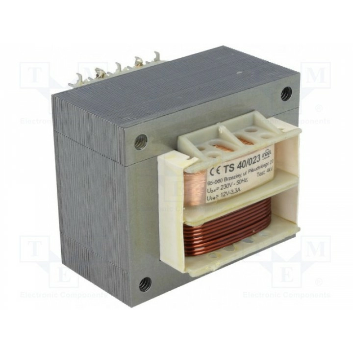 Трансформатор сетевой 40ВА INDEL TS40023 (TS40-023)