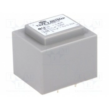 Трансформатор залитый 24ВА INDEL TSZZ2.4-7.5V