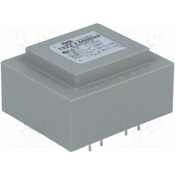 Трансформатор залитый 25ВА 230ВAC 9В INDEL TSZZ2.5-2X9V