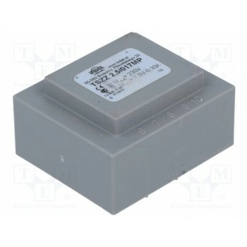 Трансформатор залитый 25ВА INDEL TSZZ2.5-7.5V