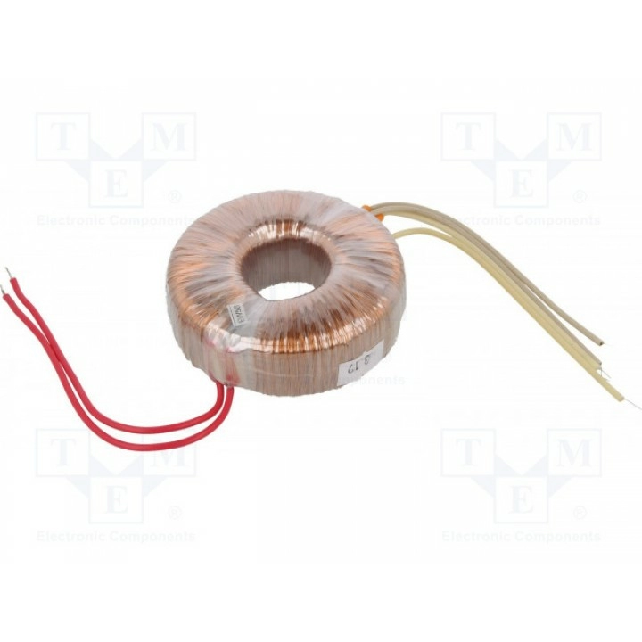 Трансформатор тороидальный 100ВА 230ВAC INDEL TST 100028 (TST100W-2X115V)
