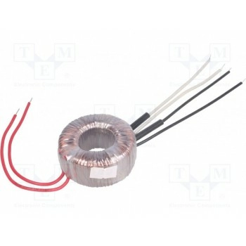 Трансформатор тороидальный 35ВА 230ВAC INDEL TST35W-12V-24V