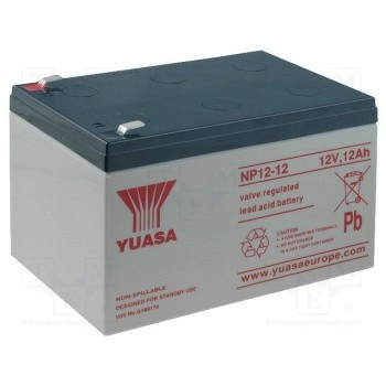 Свинцовый аккумулятор YUASA ACCU-HP12-12Y 