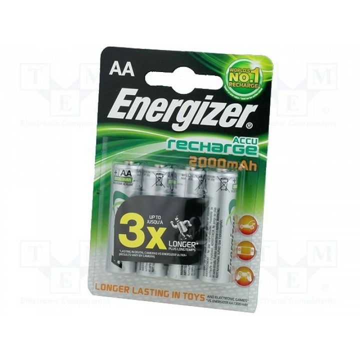 NiMh аккумулятор ENERGIZER ACCU-R62000-EG-B()