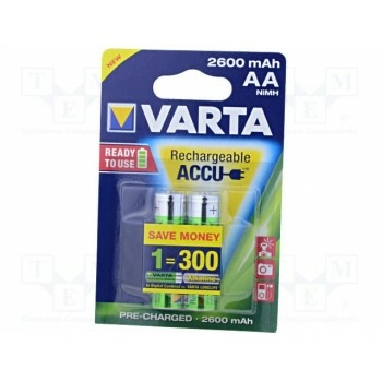 NiMh аккумулятор VARTA ACCU-R62500-V 
