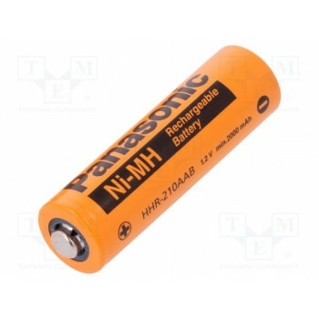 NiMh аккумулятор PANASONIC HHR-210AAB3B 