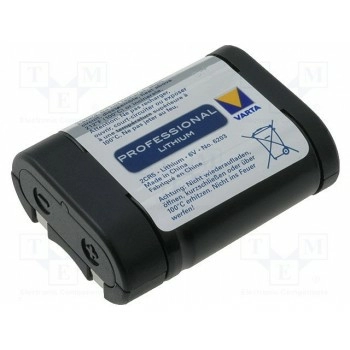 Литиевые батарейки VARTA BAT-2CR5 
