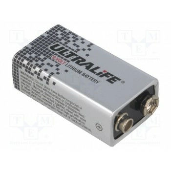 Литиевые батарейки ULTRALIFE BAT-6F22-UL 