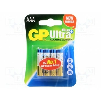 Батарея щелочная GP BAT-LR03GP-UP-B4 