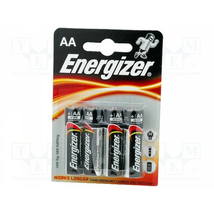 Алкалиновые батарейки ENERGIZER BAT-LR6EGB-B()