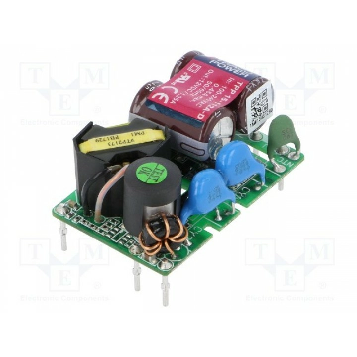 Открытый блок питания TRACO POWER TPP15-112A-D(TPP 15-112A-D)