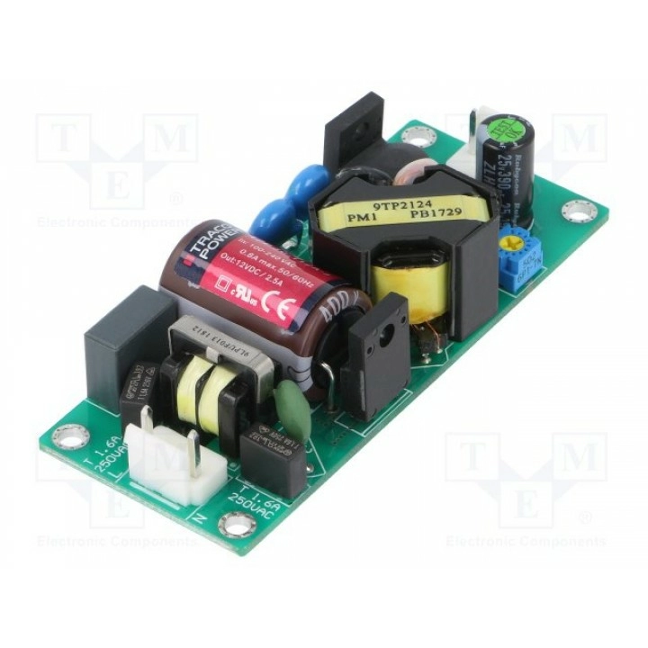 Открытый блок питания TRACO POWER TPP30-112A-J(TPP 30-112A-J)