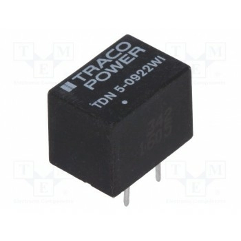 Преобразователь напряжения DC/DC TRACO POWER TDN5-0922WI 