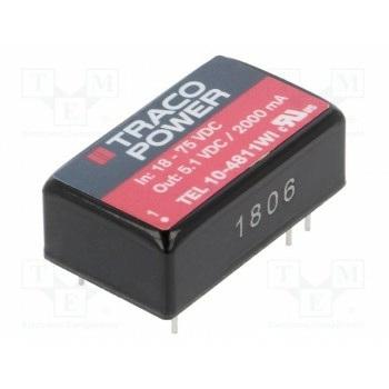 Преобразователь напряжения DC/DC TRACO POWER TEL10-4811WI 