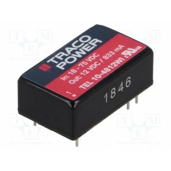 Преобразователь напряжения DC/DC TRACO POWER TEL10-4812WI 