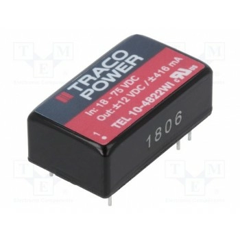 Преобразователь напряжения DC/DC TRACO POWER TEL10-4822WI 