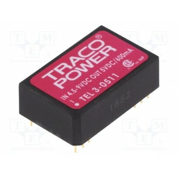 Преобразователь напряжения DC/DC TRACO POWER TEL3-0511 