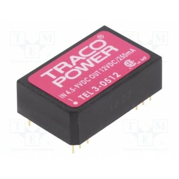 Преобразователь напряжения DC/DC TRACO POWER TEL3-0512 