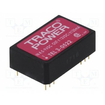 Преобразователь напряжения DC/DC TRACO POWER TEL3-0522 