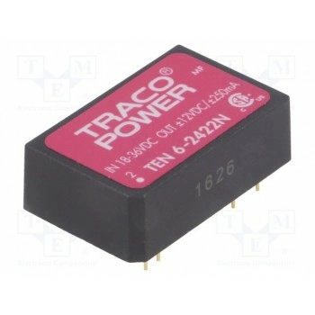 Преобразователь напряжения DC/DC TRACO POWER TEN6-2422N 