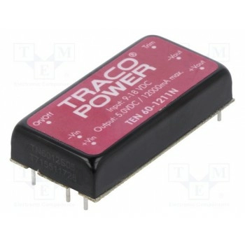 Преобразователь напряжения DC/DC TRACO POWER TEN60-1211N 