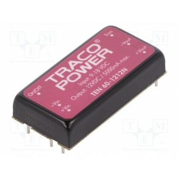 Преобразователь напряжения DC/DC TRACO POWER TEN60-1212N 