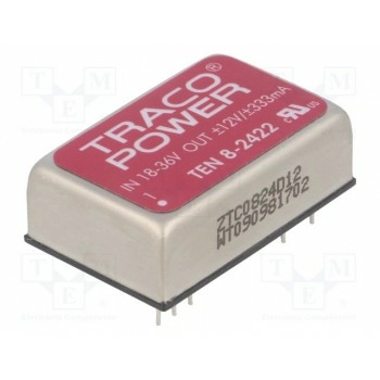 Преобразователь напряжения DC/DC TRACO POWER TEN8-2422 