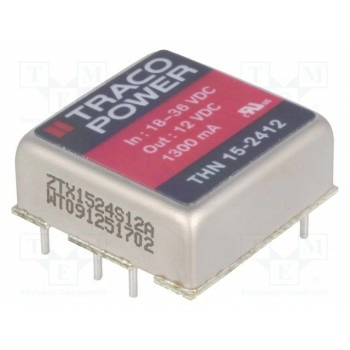 Преобразователь напряжения DC/DC TRACO POWER THN15-2412 